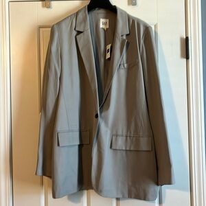 NWT GAP Blazer. Gray. Large.